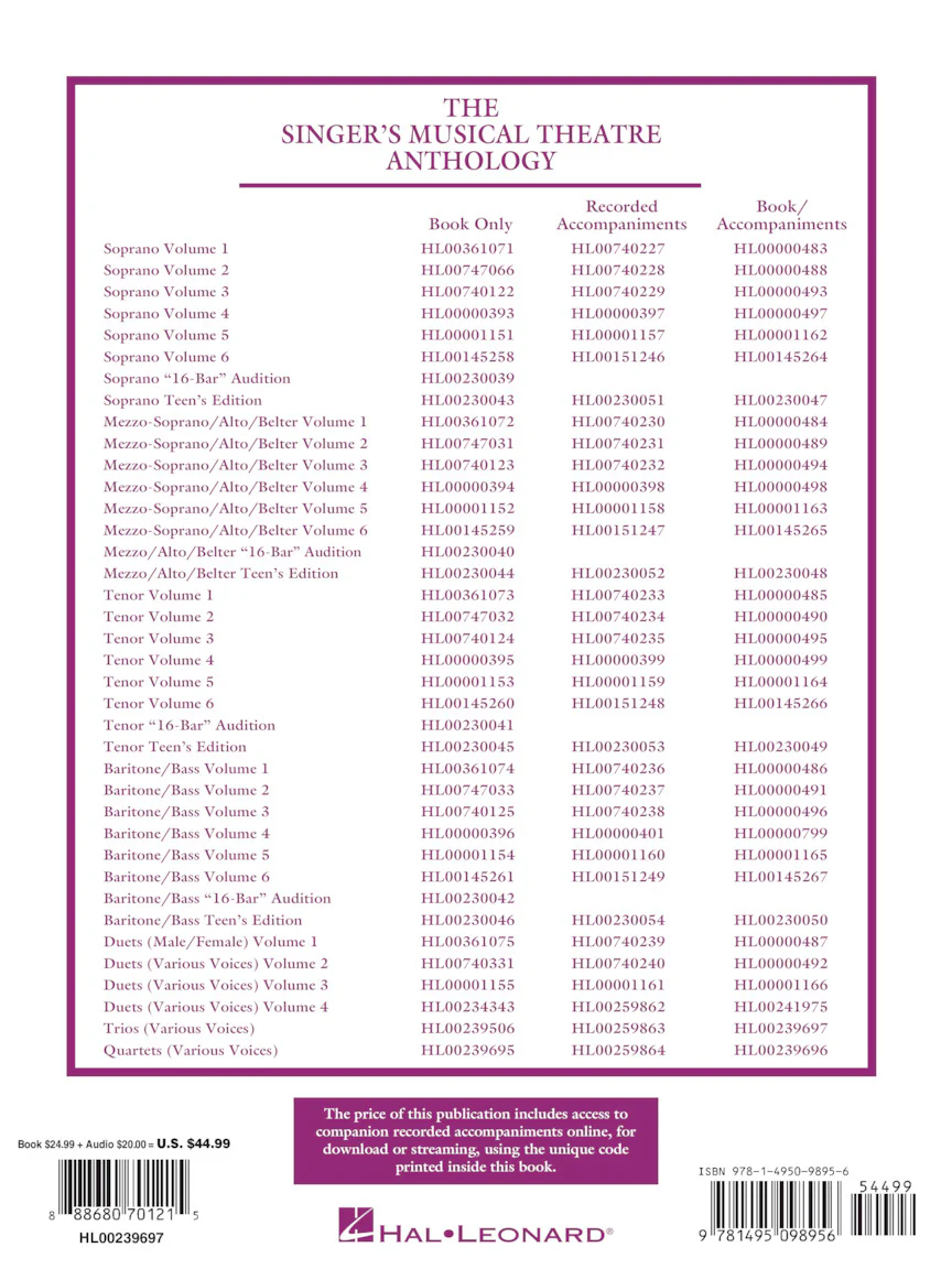 Singer's Musical Theatre Anthology: Trios - Book/Online Audio - Image 11