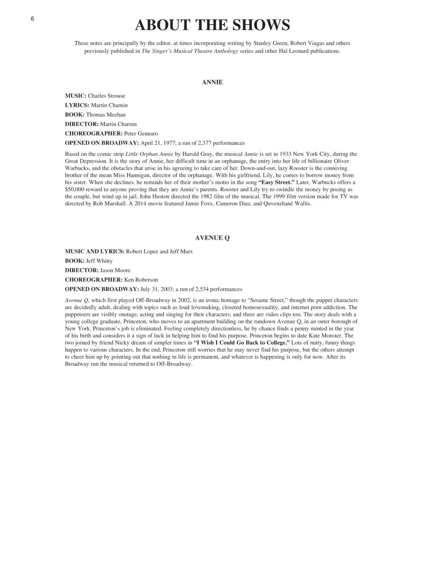 Singer's Musical Theatre Anthology: Trios - Book/Online Audio - Image 6