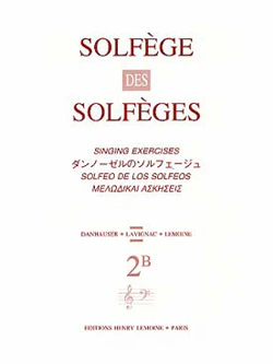Solfège des Solfèges Vol. 2B (with accompaniment)