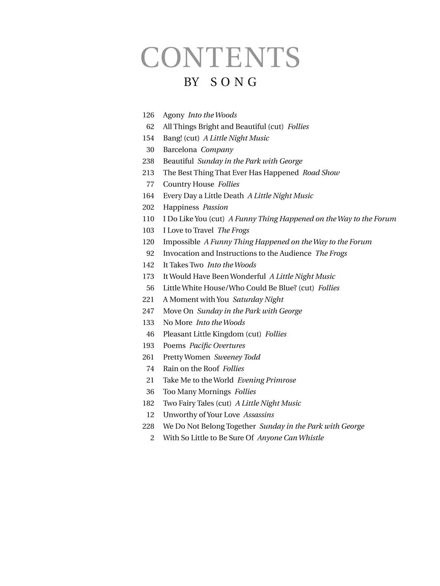Sondheim For Singers Duets - Image 3