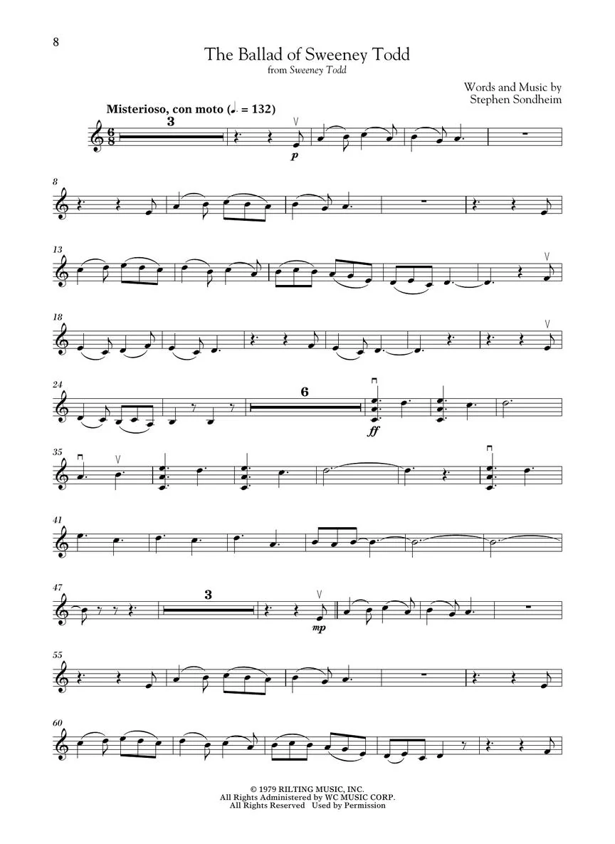 Sondheim, Stephen - For Classical Players - Image 4
