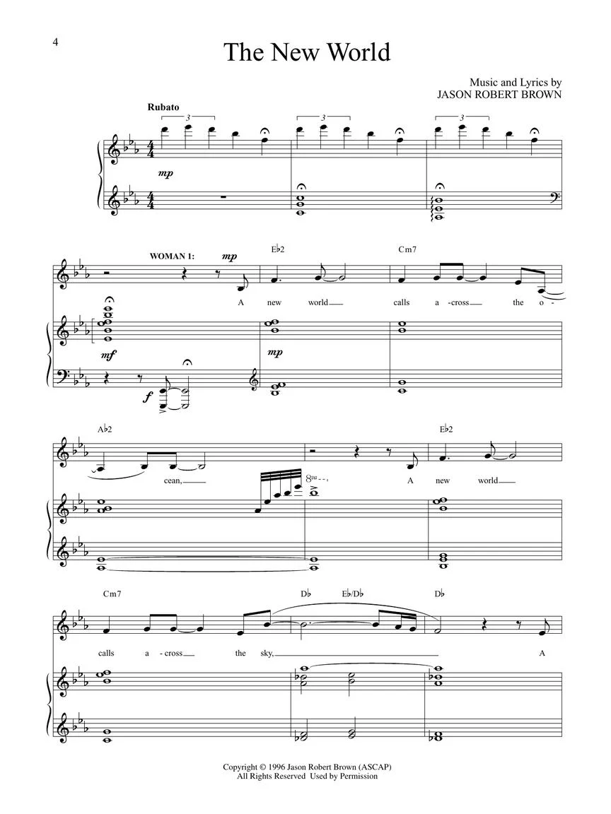 Brown Songs for a New World Vocal Selections - Image 4