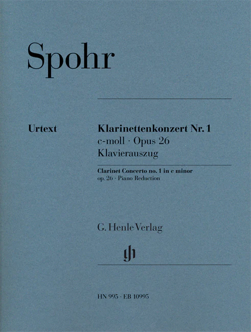Spohr: Clarinet Concerto No. 1 in c minor, Op. 26