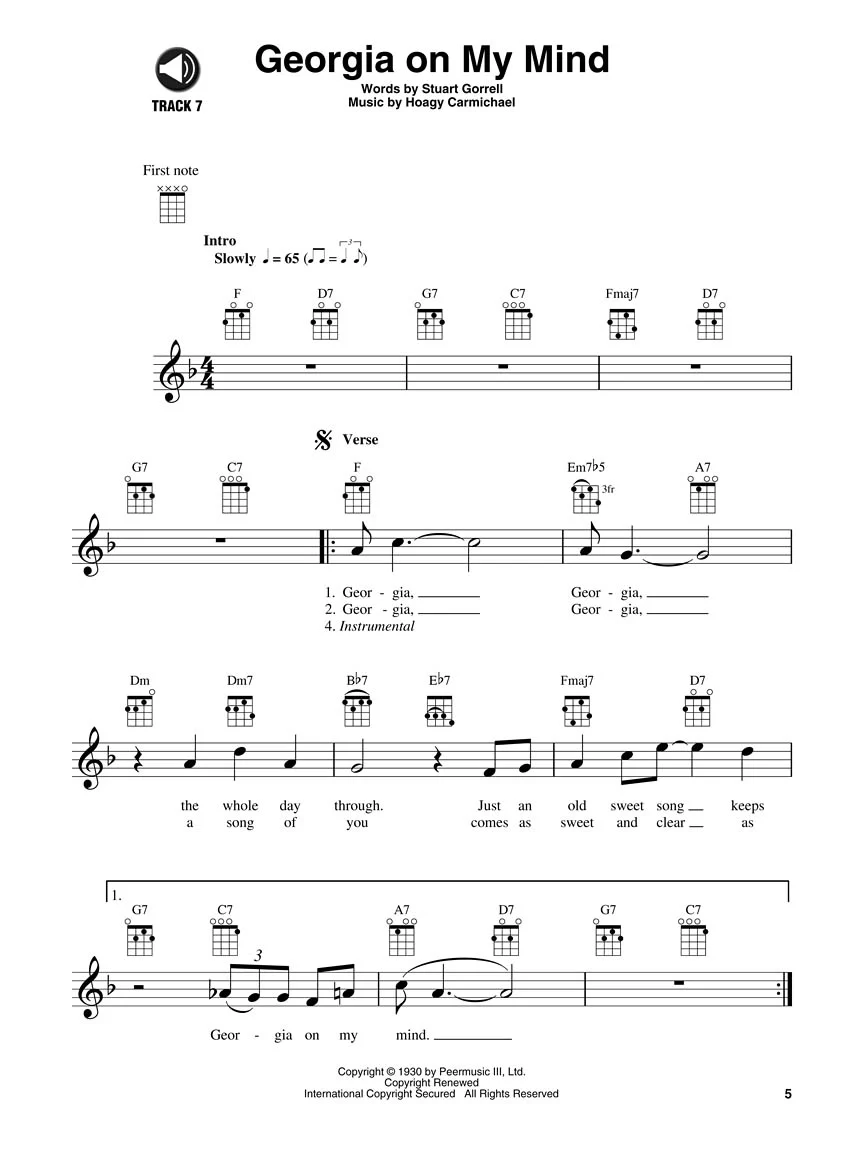Standards - Ukulele Play-Along Vol. 16 - Image 5