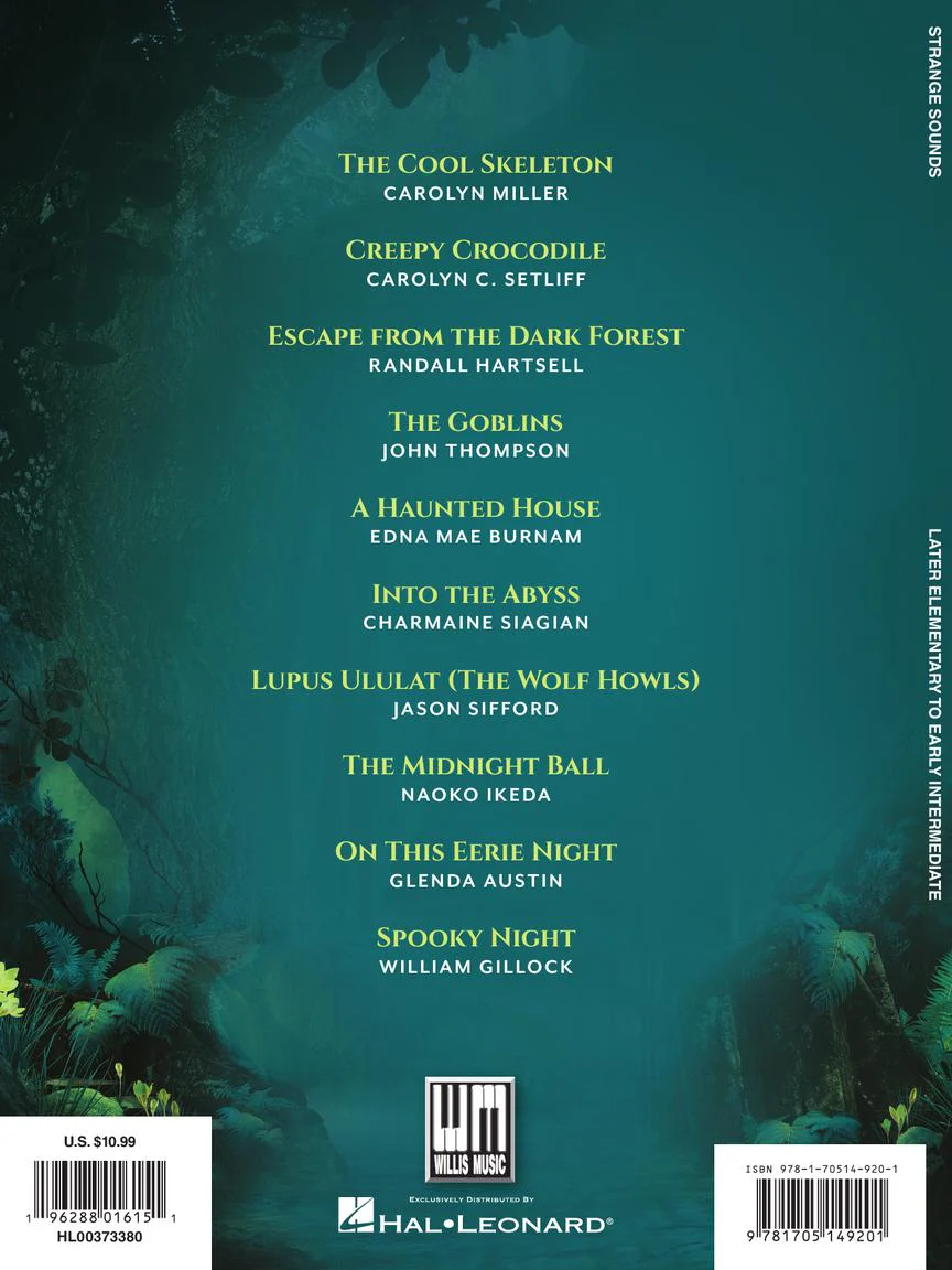Strange Sounds 10 Bewitching Piano Solos for Recitals - Image 6