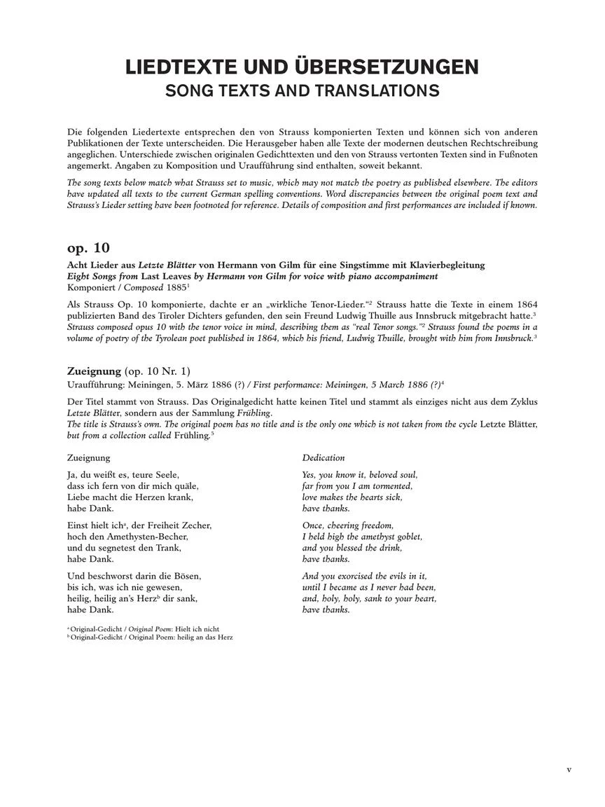 Strauss: 57 Lieder High Voice And Piano - Image 4