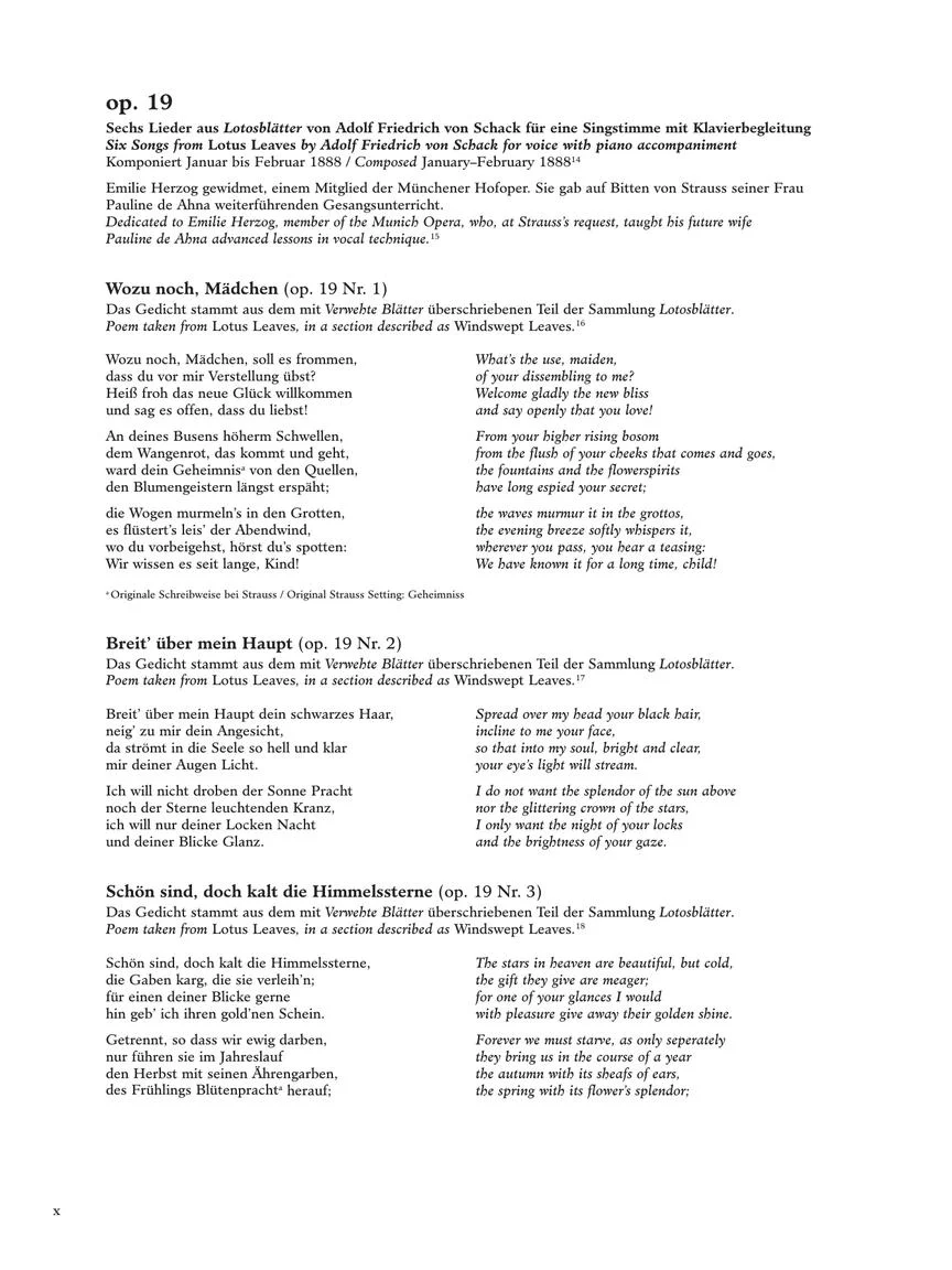 Strauss: 57 Lieder High Voice And Piano - Image 5