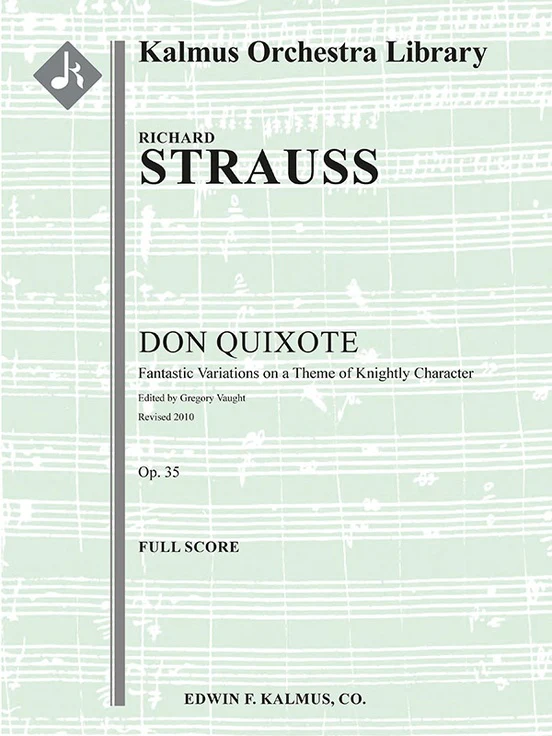 Strauss Don Quixote for Cello and Orchestra, Op. 35
