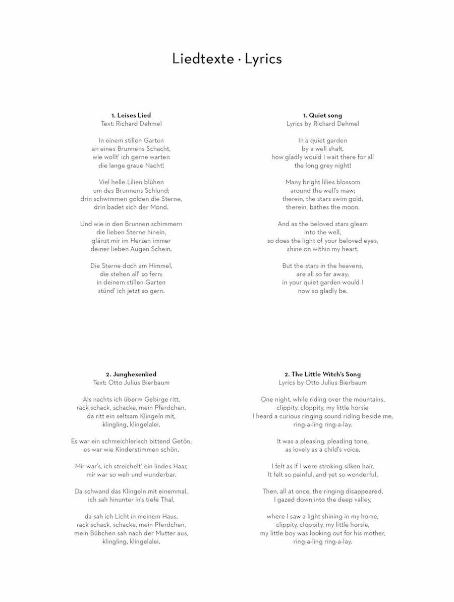 Strauss 5 Songs Op. 39 Voice and Piano - Image 3