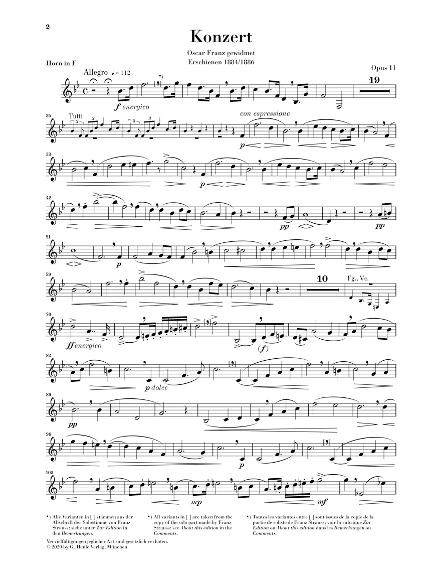 R. Strauss: Horn Concerto No. 1 in E flat major, Op. 11 - Image 5