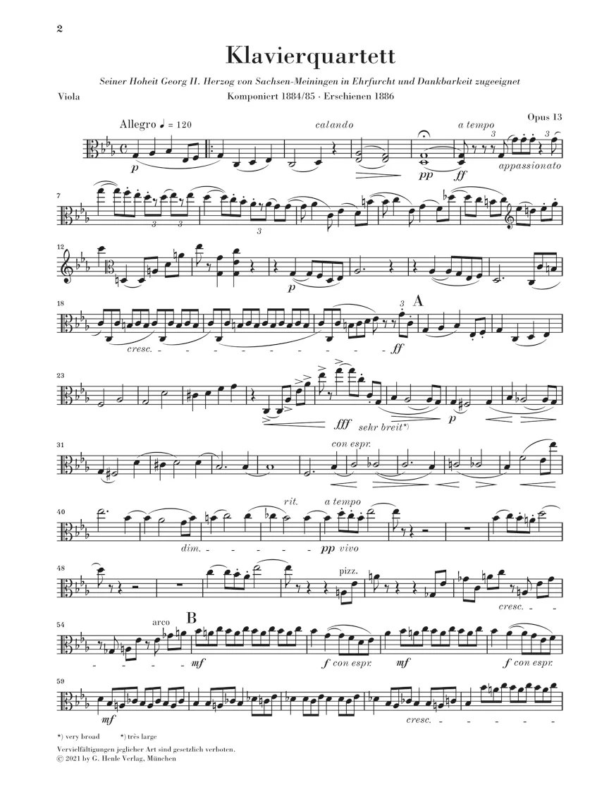 R. Strauss: Piano Quartet in c minor, Op. 13 - Image 4