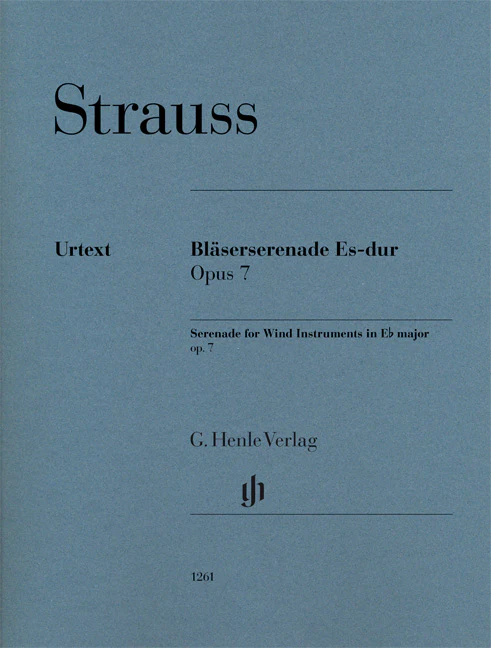 R. Strauss: Serenade for Wind Instruments in E flat major, Op. 7