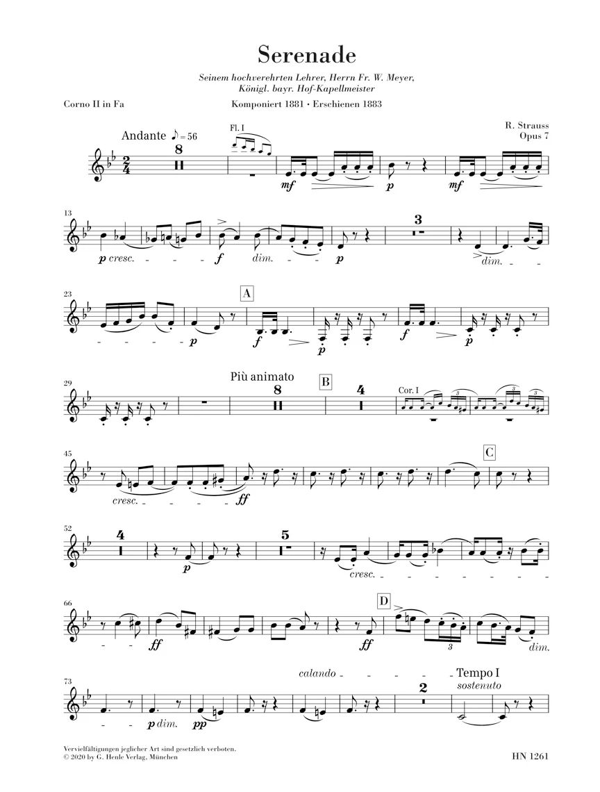 R. Strauss: Serenade for Wind Instruments in E flat major, Op. 7 - Image 10