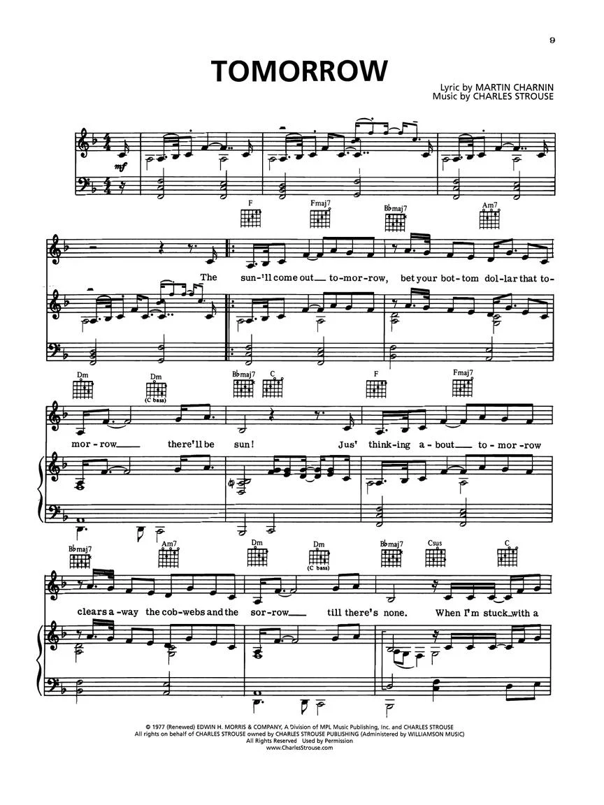 Annie - Broadway Vocal Selections - Image 3