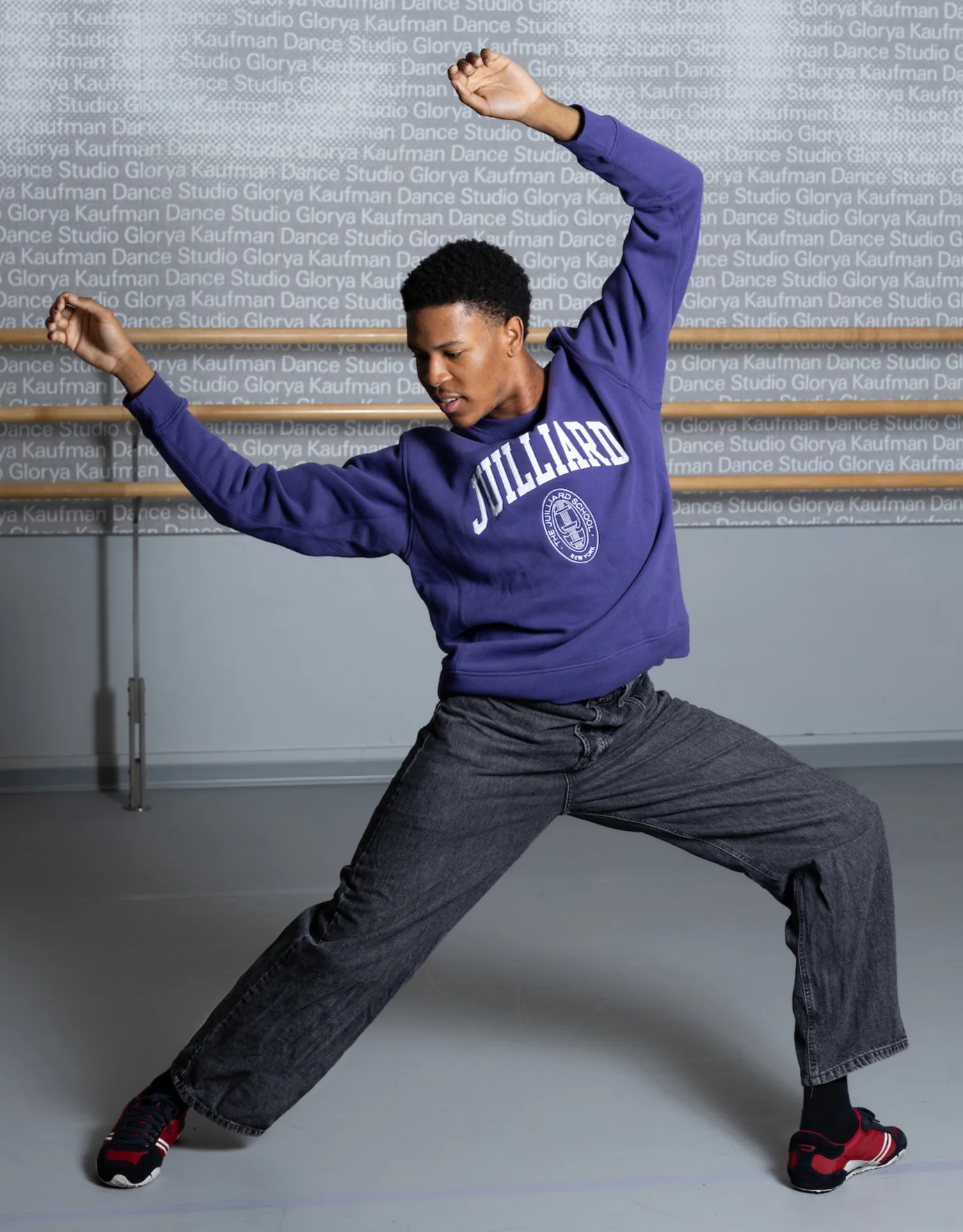 Clearance: Sweatshirt: 1991 Embroidered Crew (G/P) - Image 2