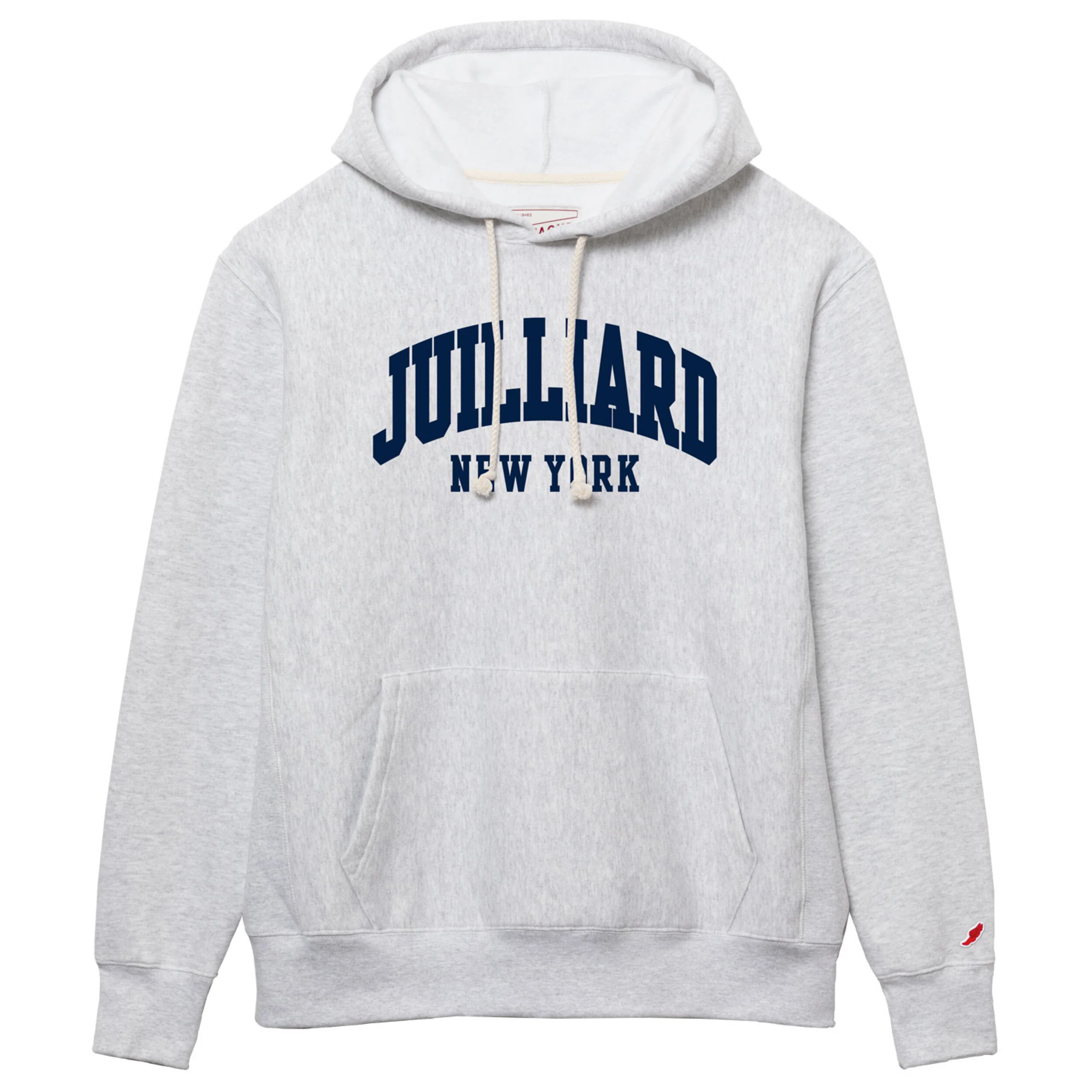 Sweatshirt: Juilliard with Twill Applique and Embroidery (by L2* & Champion**) - Image 2