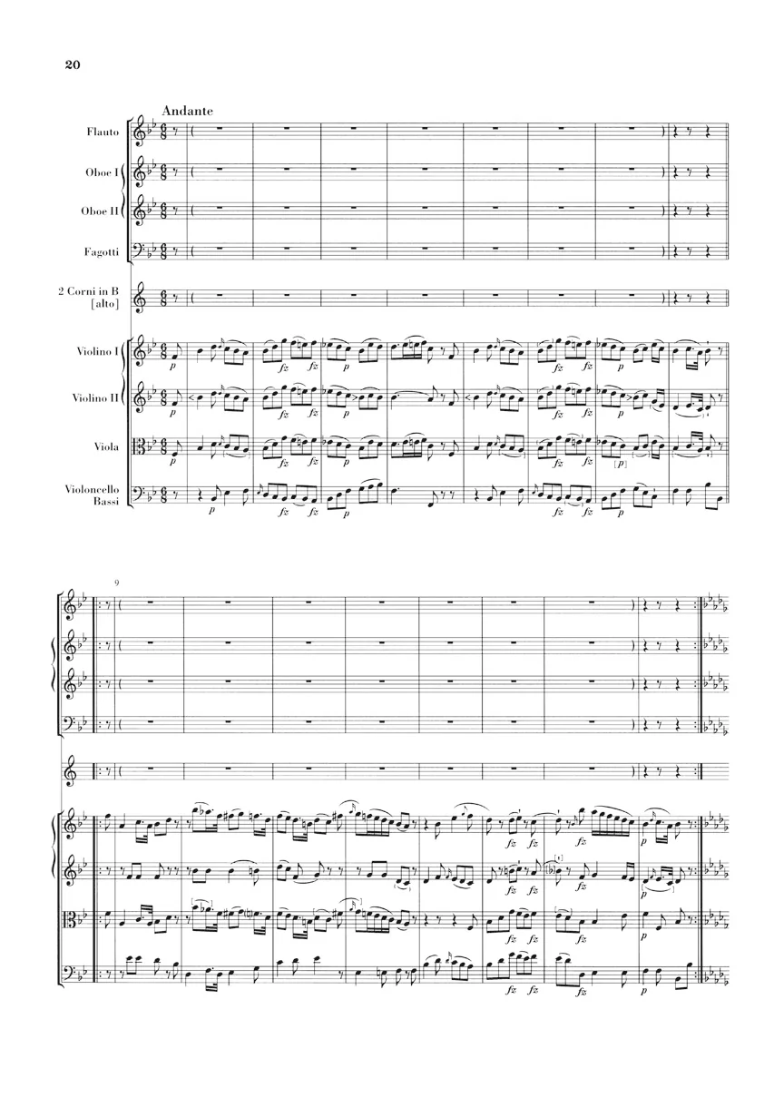 Haydn: Symphonie in E flat major Hob I:84 (Study Score) (Hardcover) - Image 3