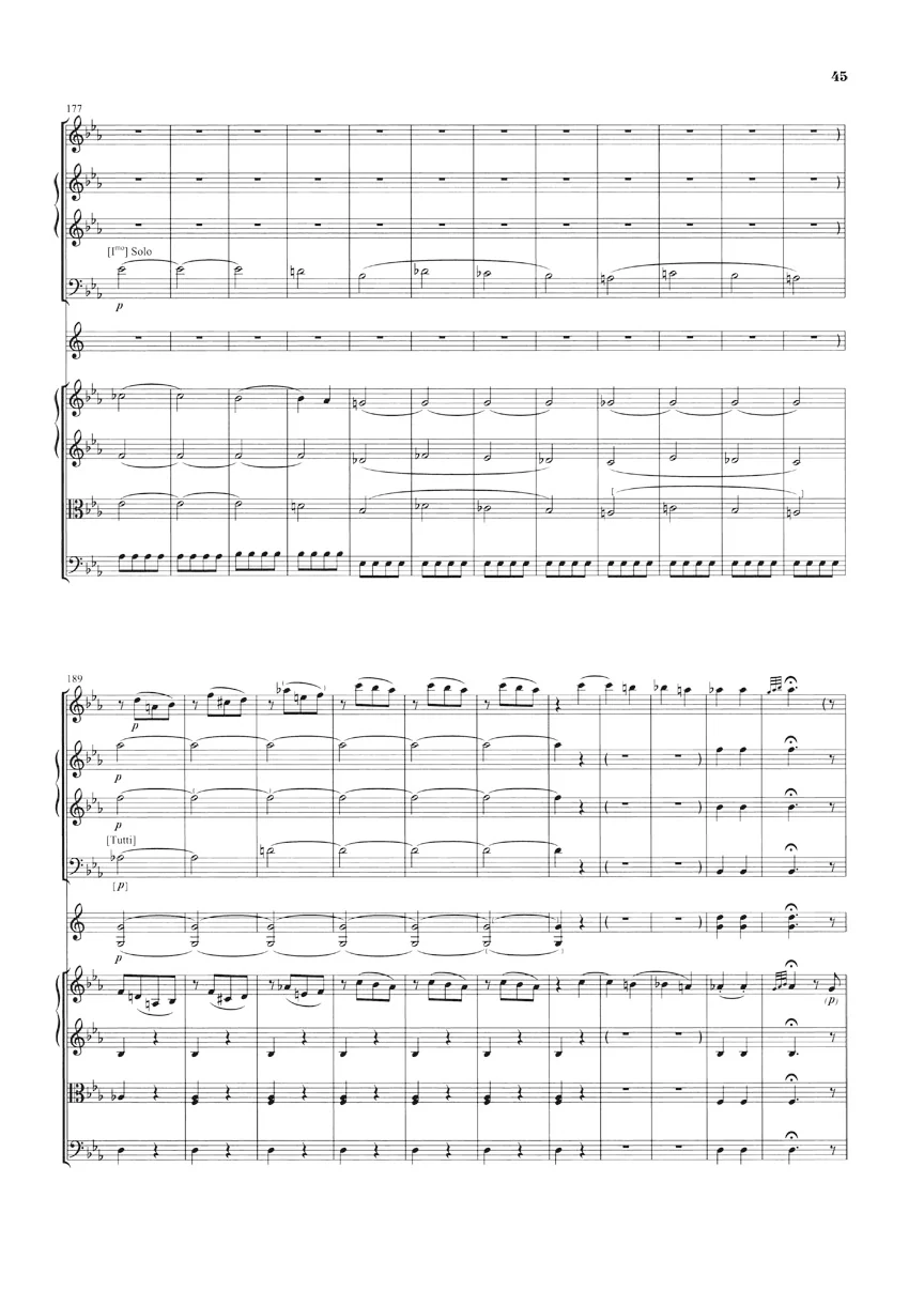 Haydn: Symphonie in E flat major Hob I:84 (Study Score) (Hardcover) - Image 4