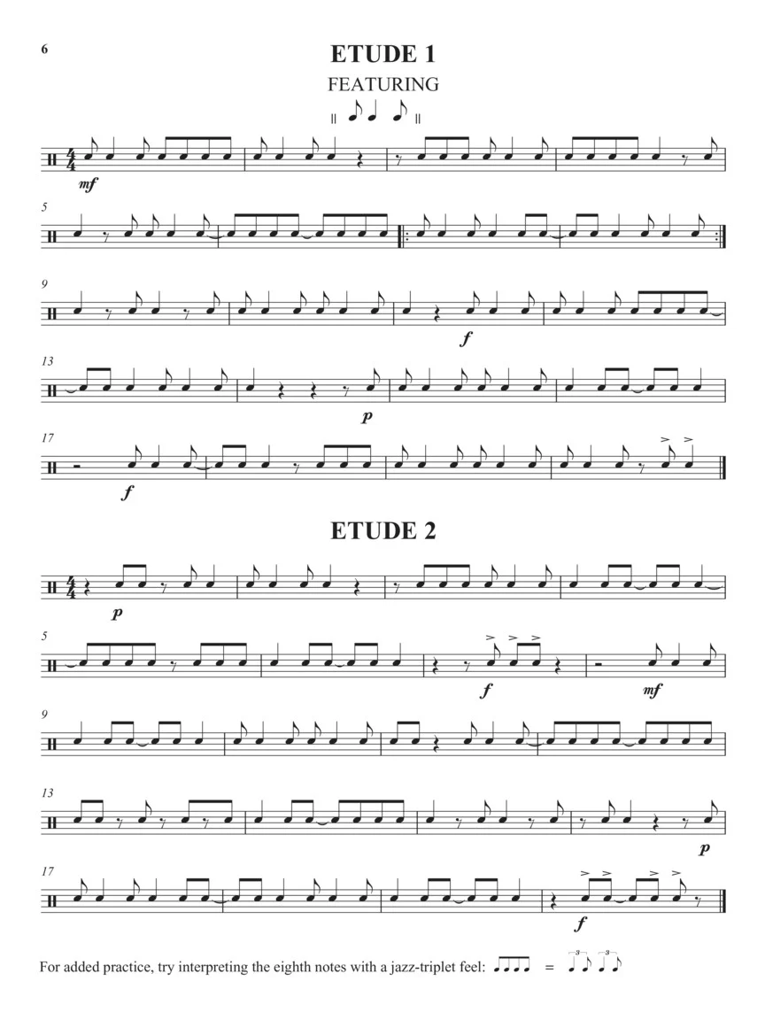 Syncopation Etudes for Snare Drum - Image 4
