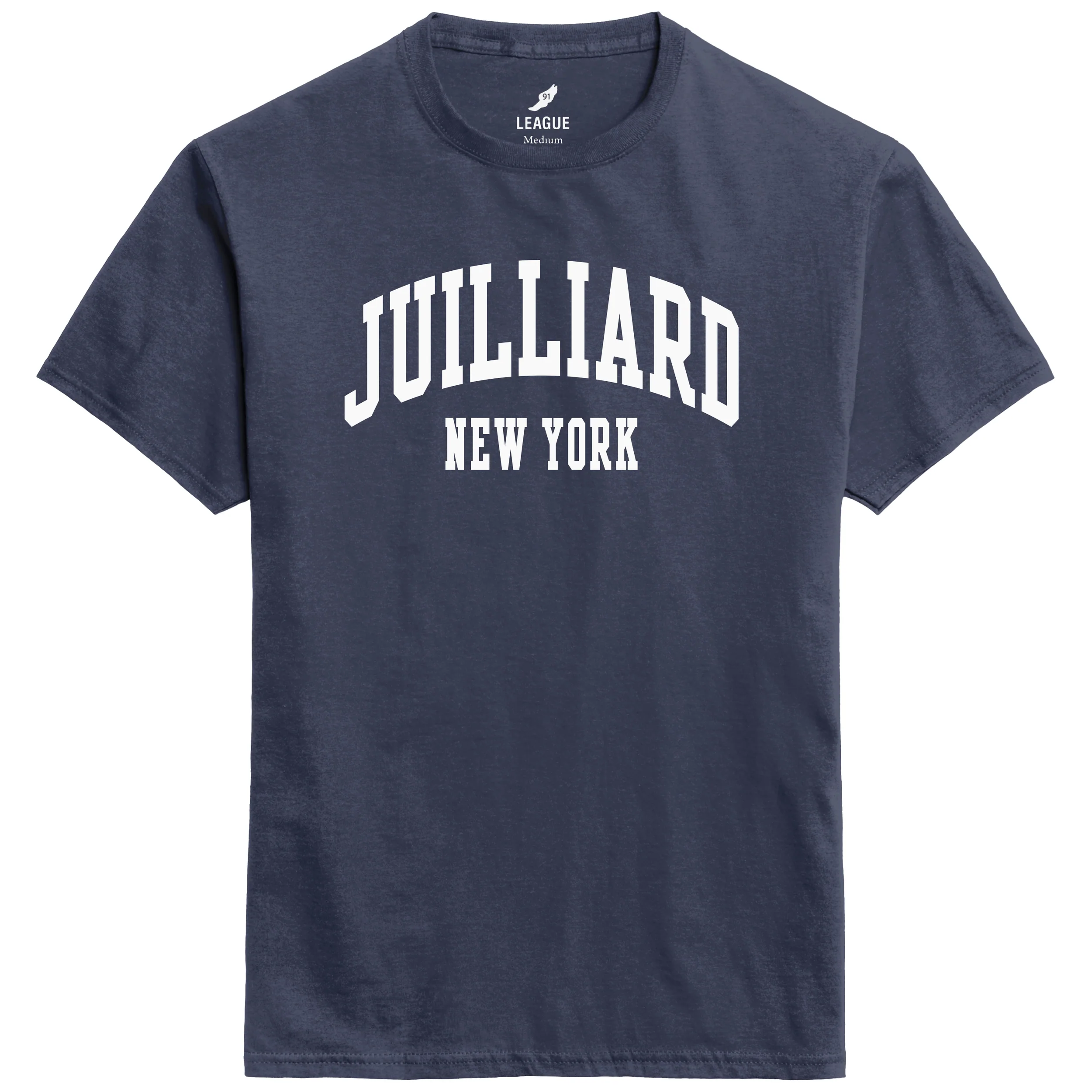 T-Shirt: Juilliard EZ Short-Sleeve Unisex (Blues) - Image 3