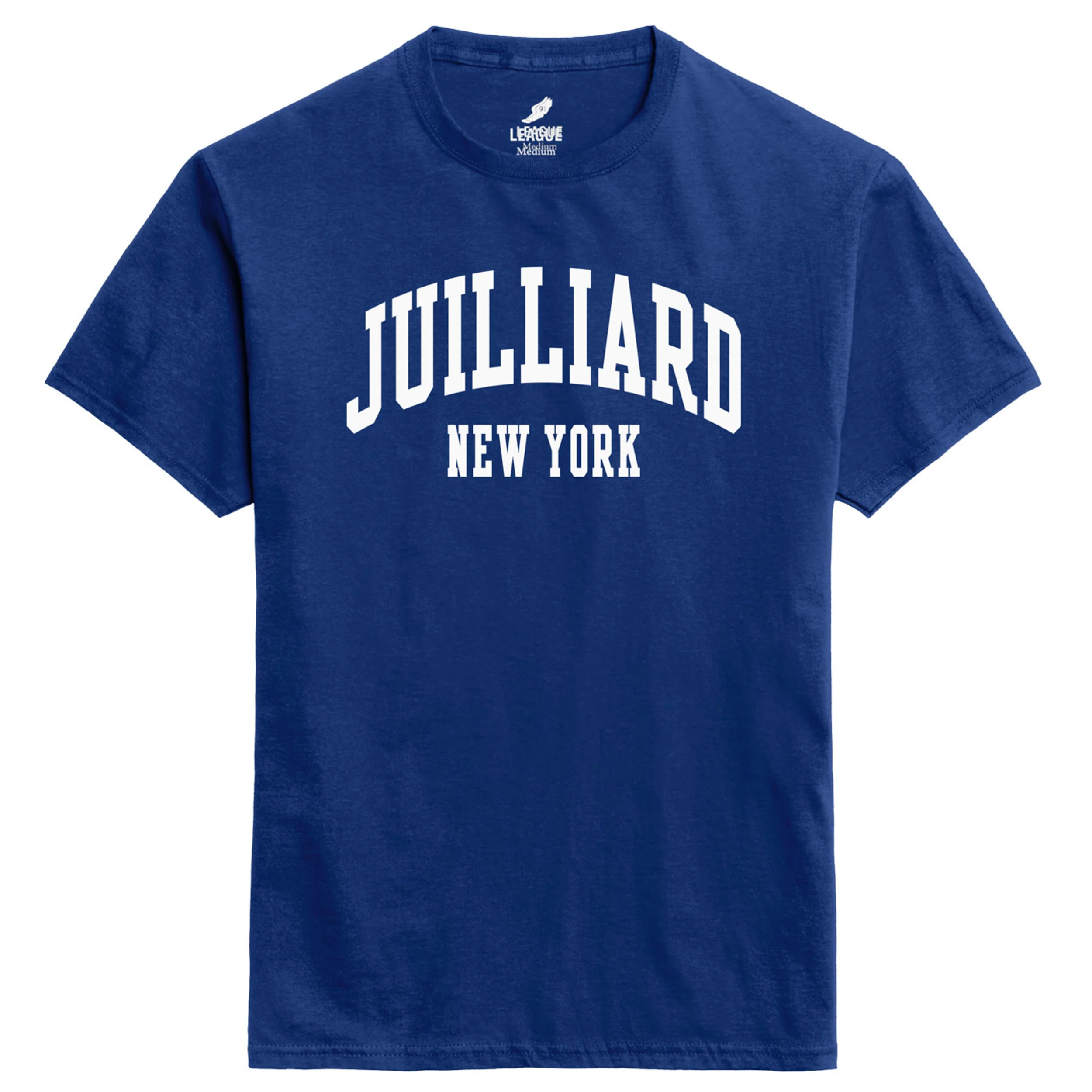 T-Shirt: Juilliard EZ Short-Sleeve Unisex (Blues) - Image 4