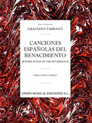 Tarrago Canciones Espanolas Del Renacimiento