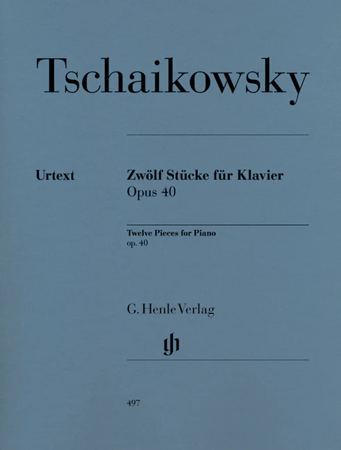 Tchaikovsky: 12 Piano Pieces, Op. 40