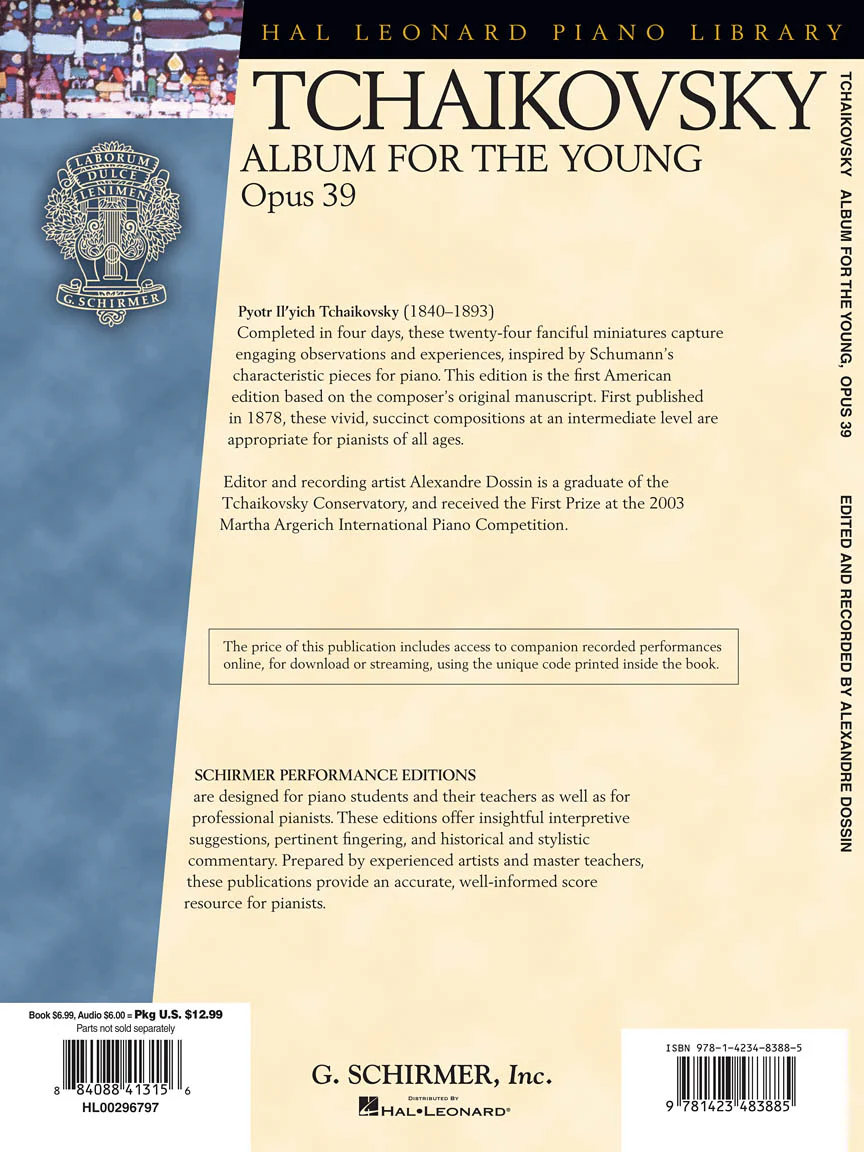 Tchaikovsky - Album for the Young, Op. 39 - Image 2