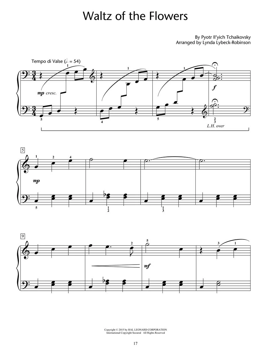 Tchaikovsky The Nutcracker Suite 6 Easy Arrangements for Piano - Image 6