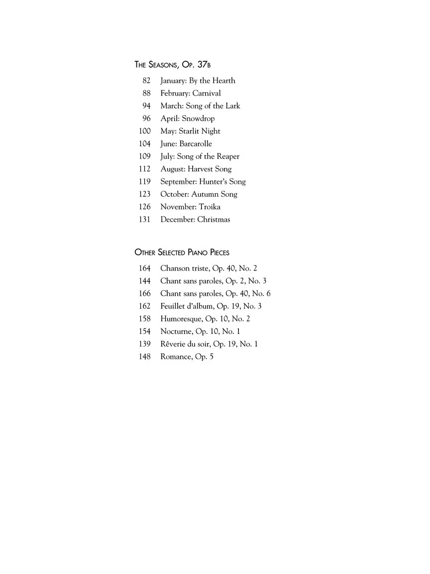 Tchaikovsky - Piano Collection - Volume 2116 - Image 3