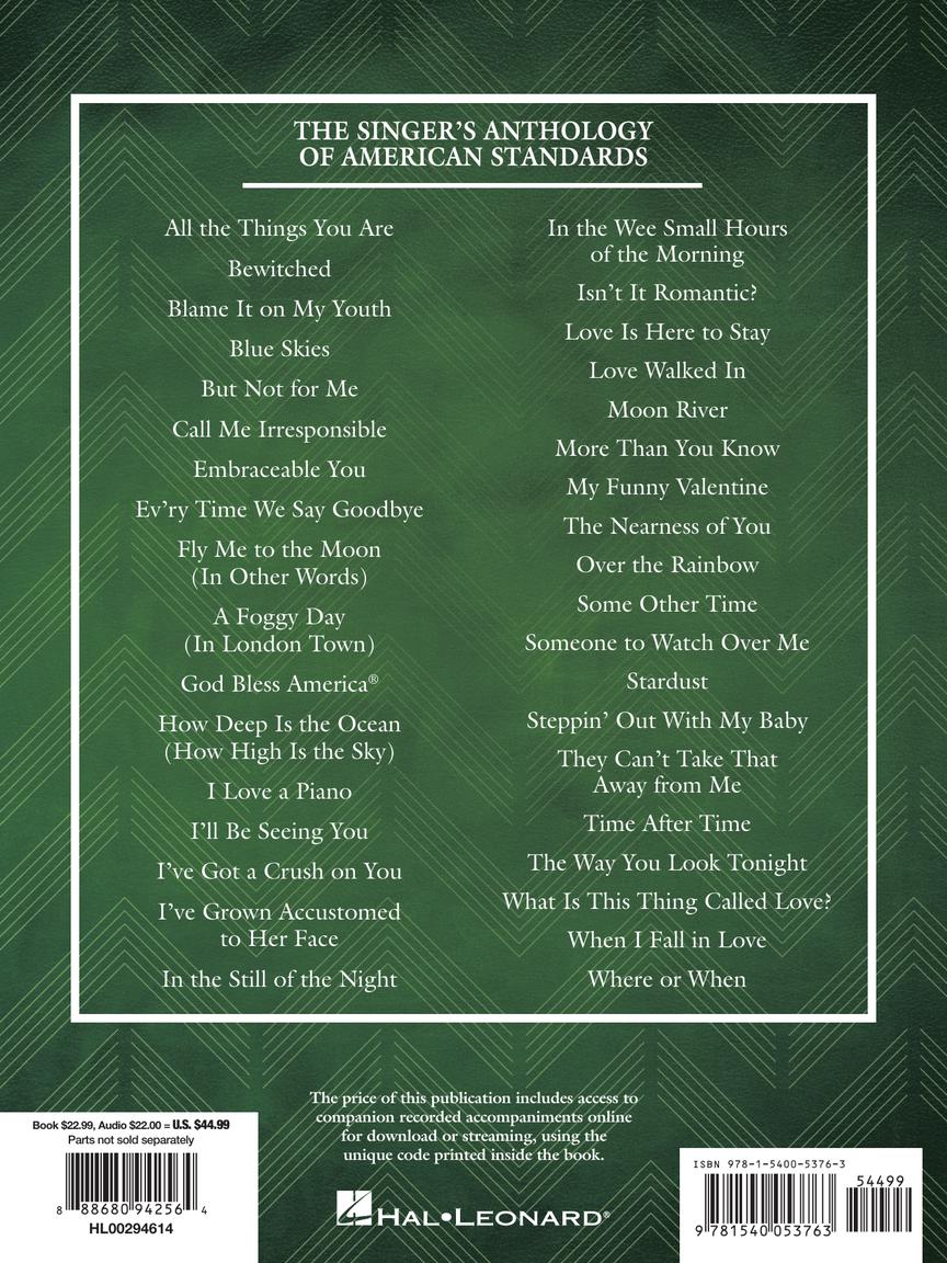 Singer's Anthology of American Standards, The - Image 7