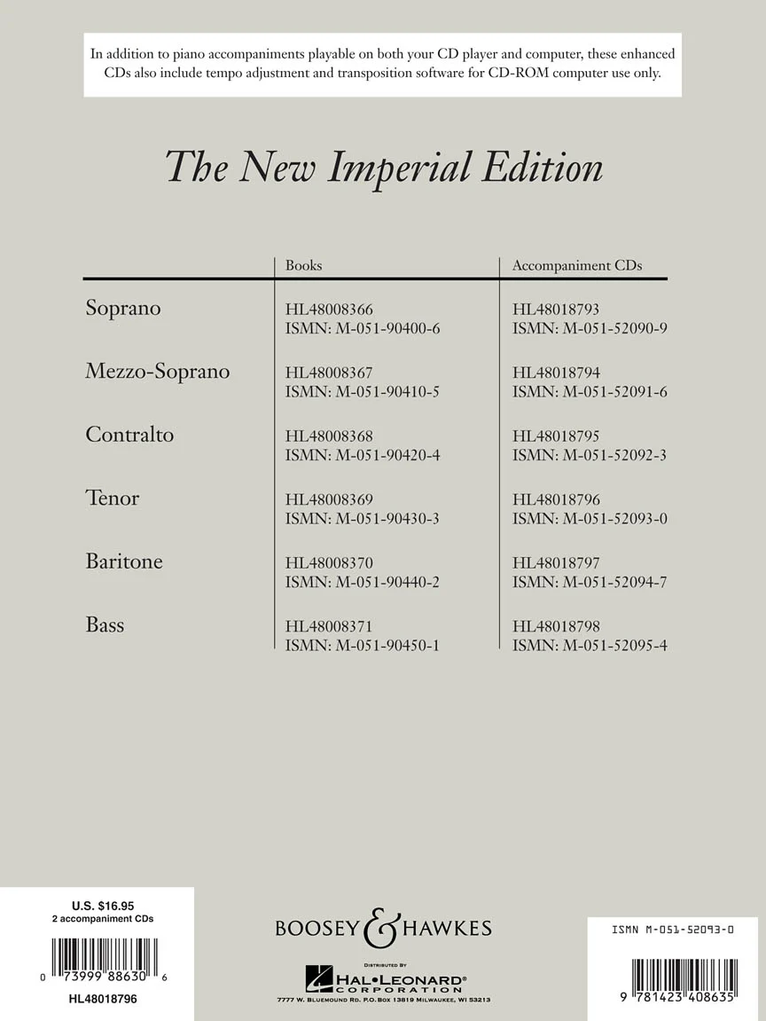 Tenor Songs The New Imperial Edition - Image 2