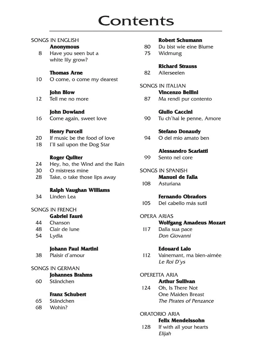 Standard Vocal Literature Tenor - Image 4
