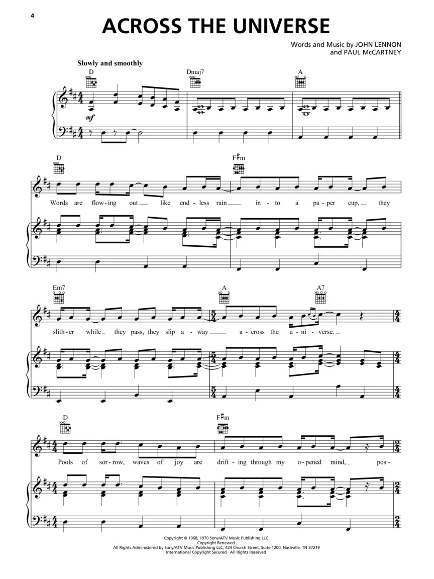 Beatles, The - Sheet Music Collection - Image 4