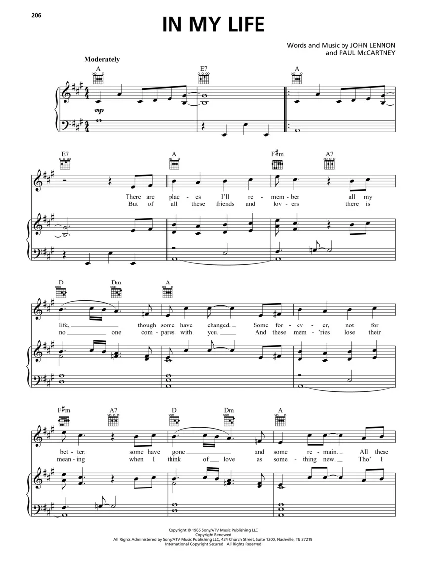 Beatles, The - Sheet Music Collection - Image 5