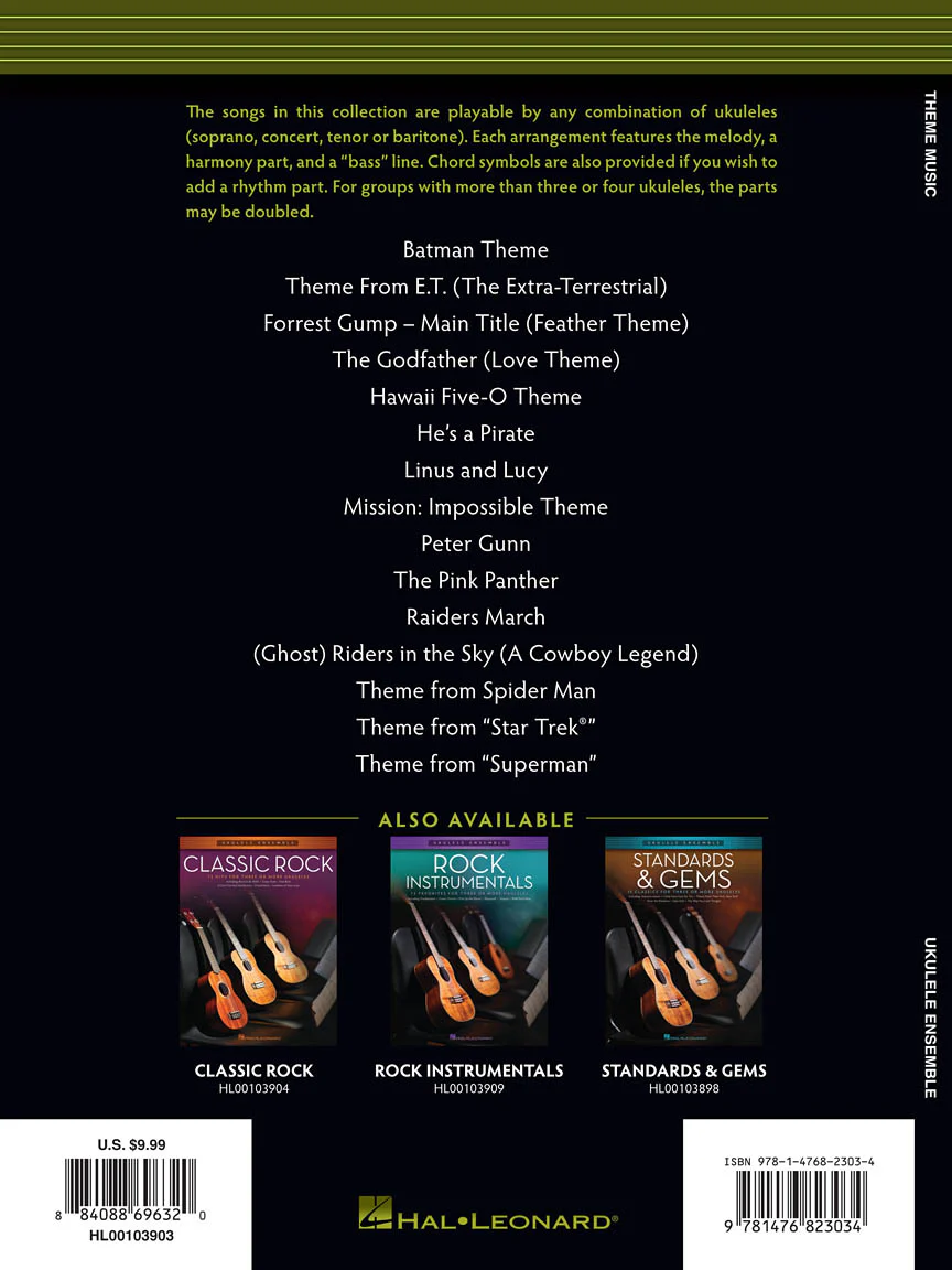 Theme Music - Essential Elements Ukulele Ensembles - Image 2