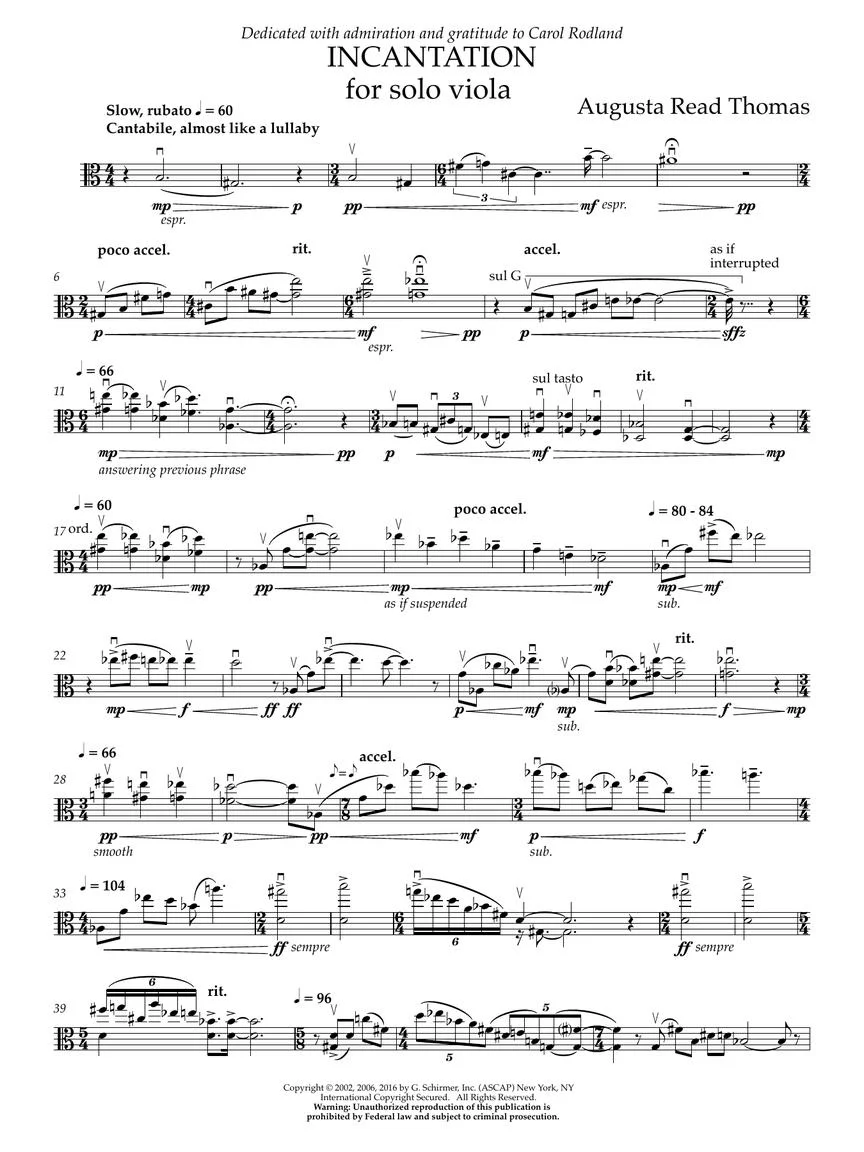 Augusta Read Thomas Incantation - Image 2