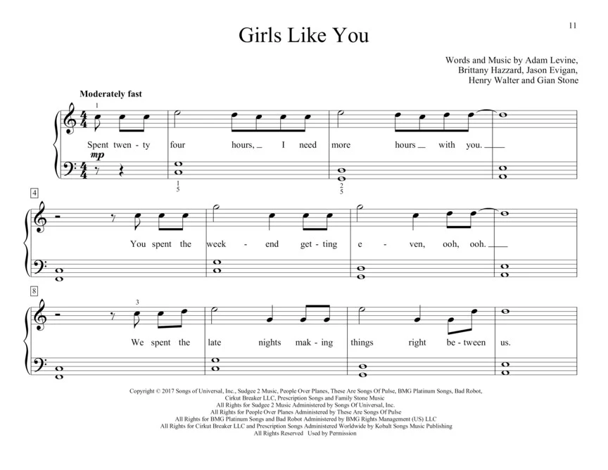 First Chart Hits - John Thompson's Easiest Piano Course - Image 3