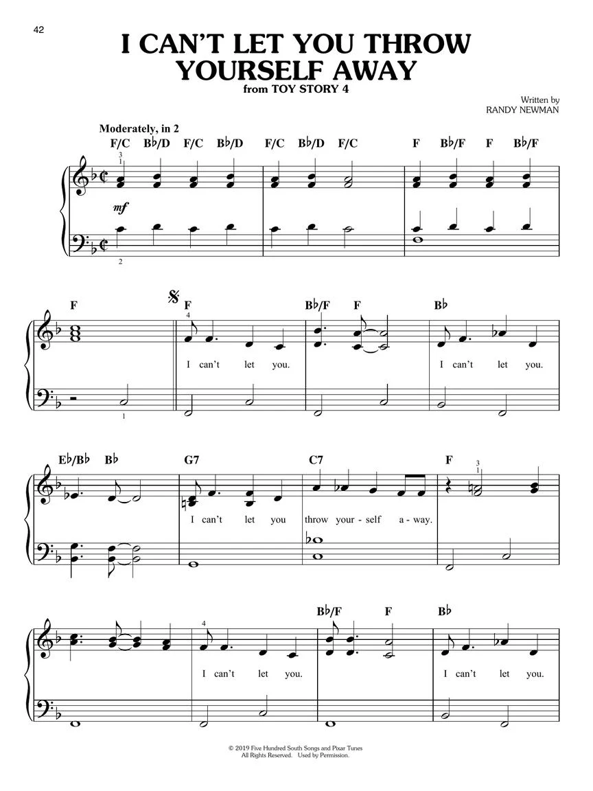 Toy Story Easy Piano Collection - Image 5