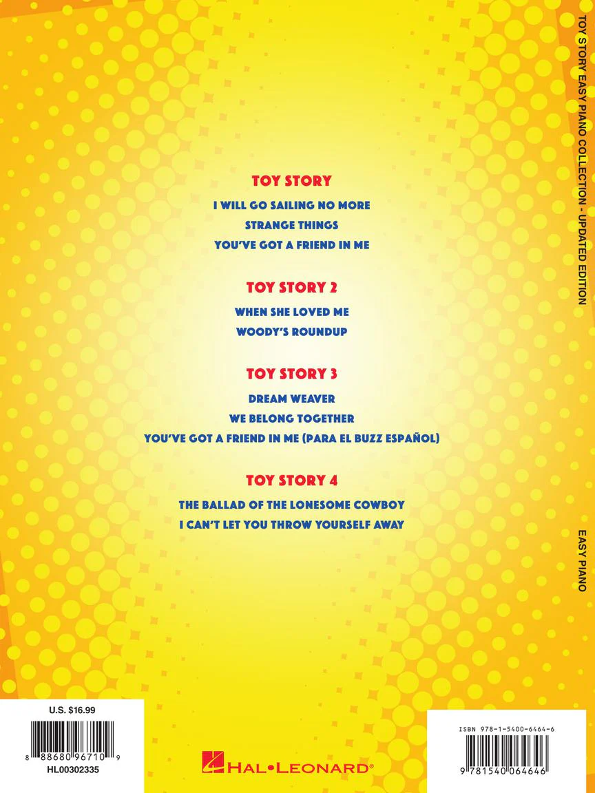 Toy Story Easy Piano Collection - Image 6