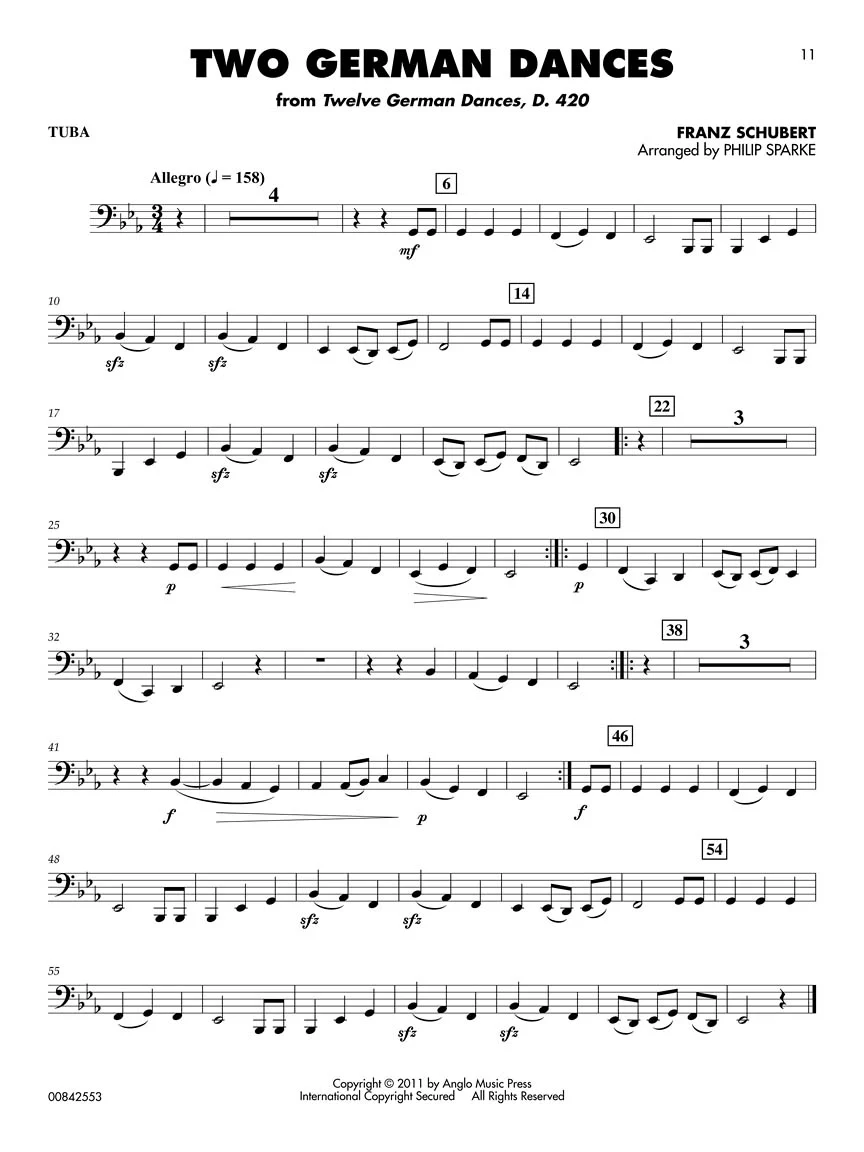 Classical Solos for Tuba - 15 Easy Solos for Contest and Performance - Image 3