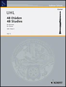 Uhl 48 Studies - for Clarinet, Book 1