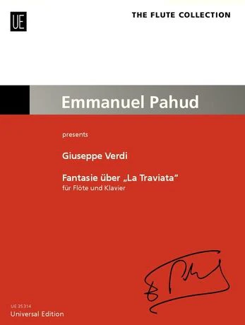 Verdi: Fantasy on "La Traviata" for flute and piano