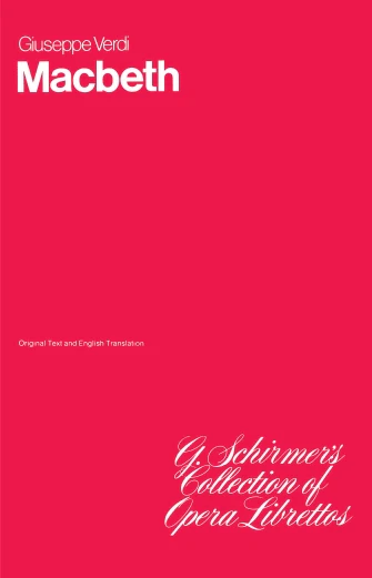Verdi Macbeth Libretto