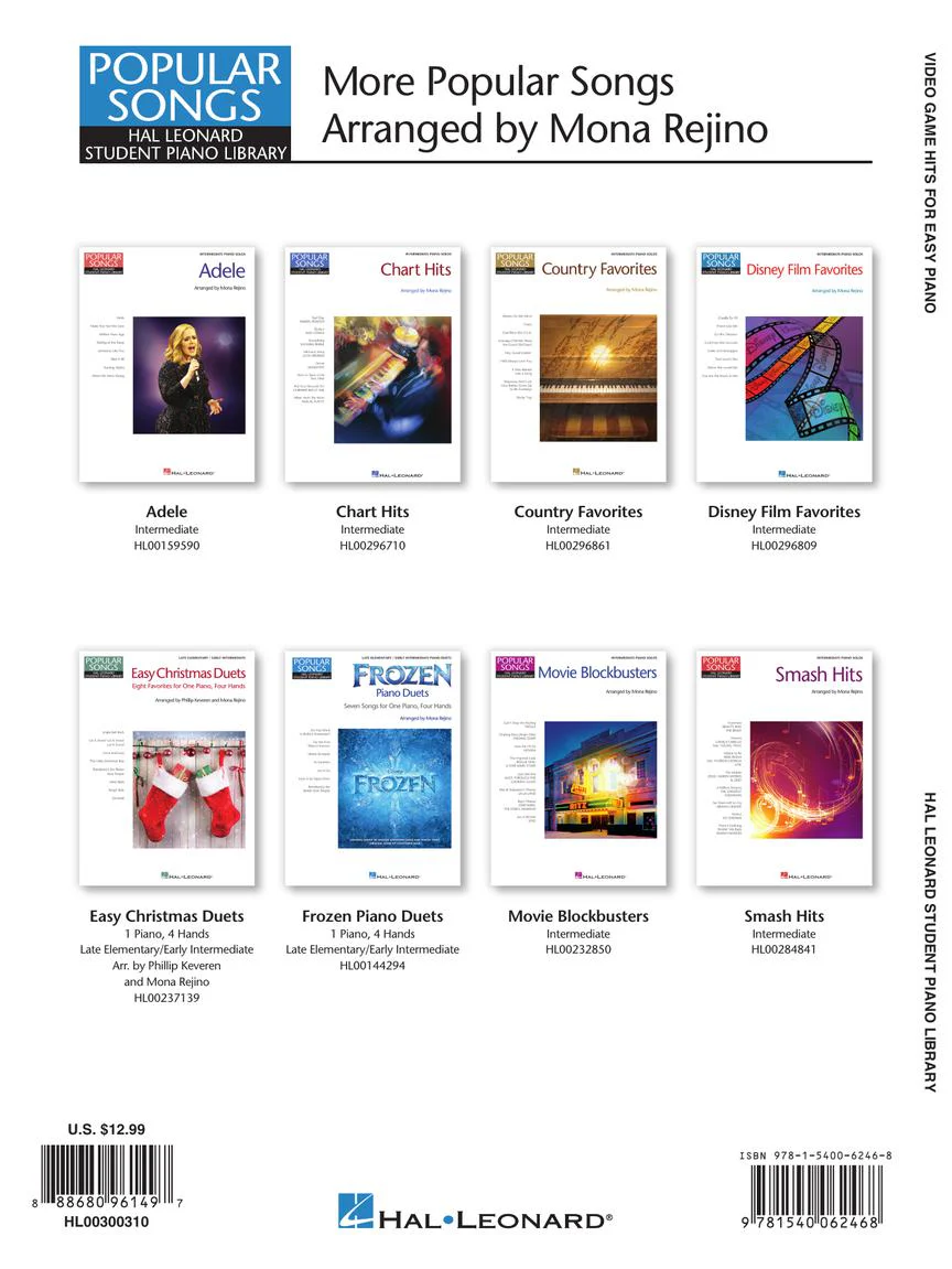 Video Game Hits For Easy Piano - Popular Songs Series - Image 6