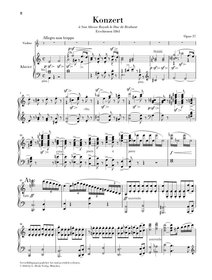 Vieuxtemps: Violin Concerto No. 5 in a minor, Op. 37 - Image 2
