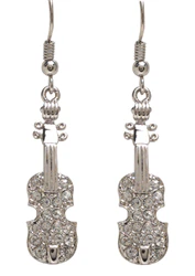 Violin Earrings