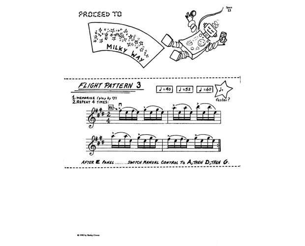 Givens Adventures in Violinland, Book 2E: "Meet Sammy XLR8 the Space Violinist" - Image 2