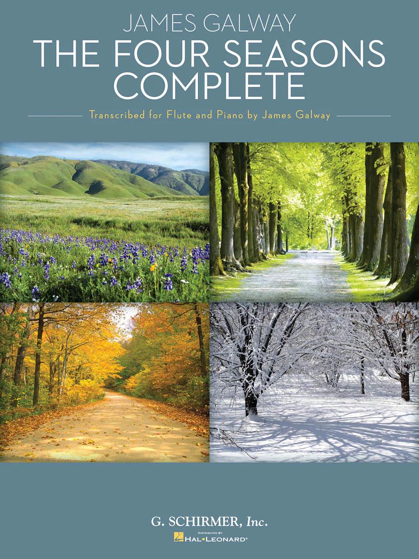 Vivaldi Four Seasons Complete - Transcribed for Flute and Piano by James Galway