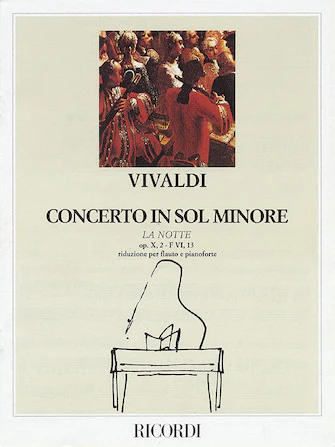 Vivaldi: Concerto in G Minor for Flute Strings and Basso Continuo “La Notte,” Op. 10 No. 2, RV439